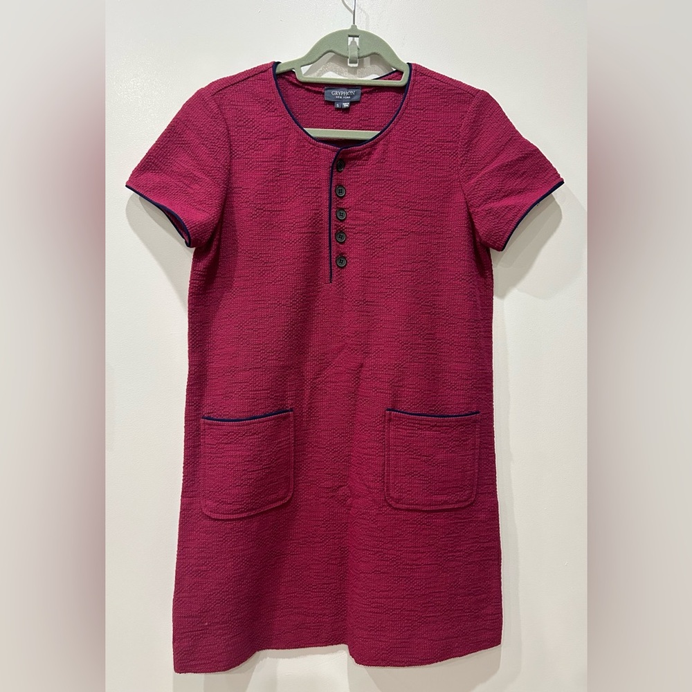 Hot Pink Gryphon New York Mini Dress